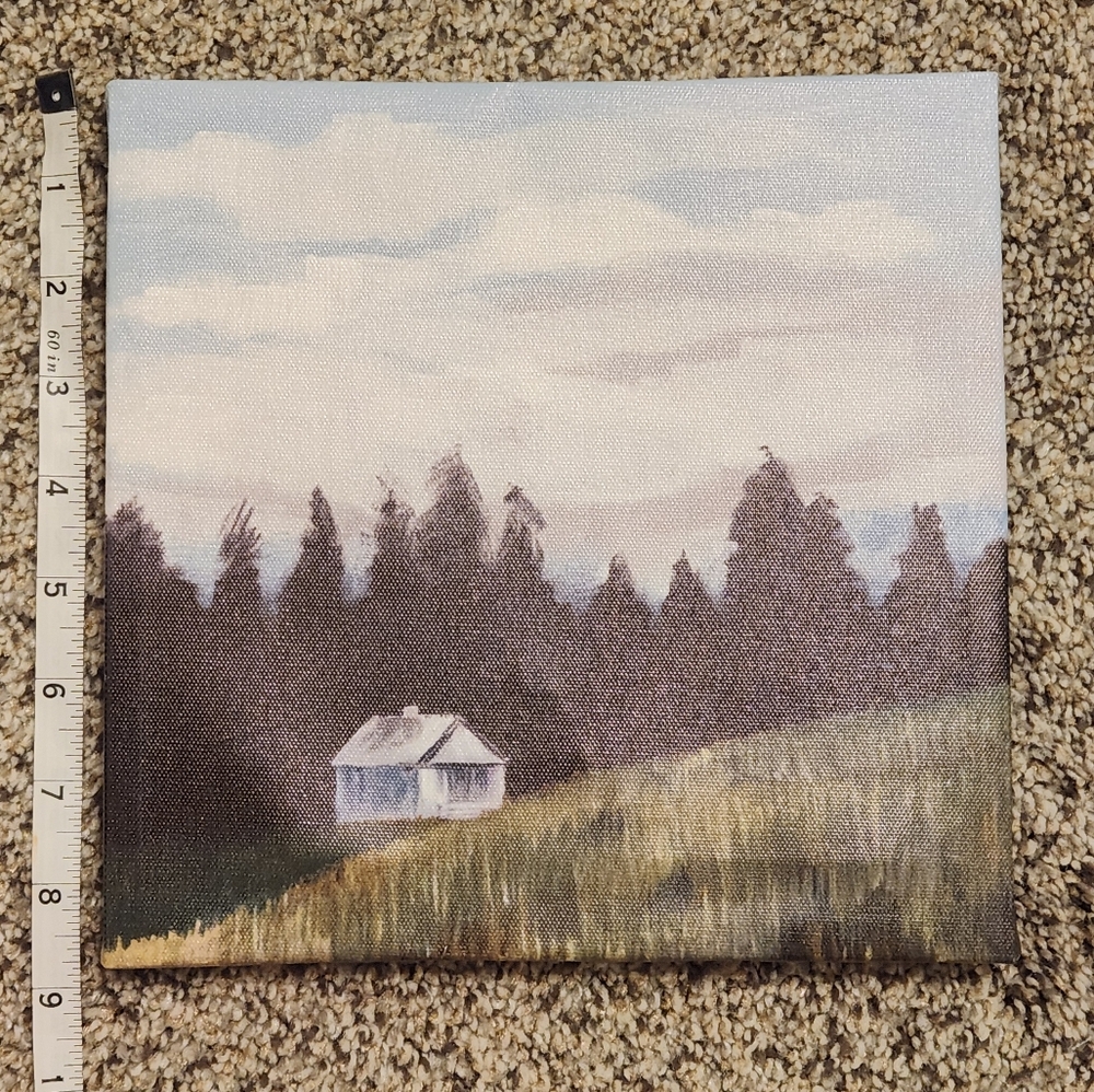 Scenic Canvas Art with Forest